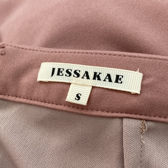Jessakae mauve fit and flare midi skirt, small - Picture 3 of 3